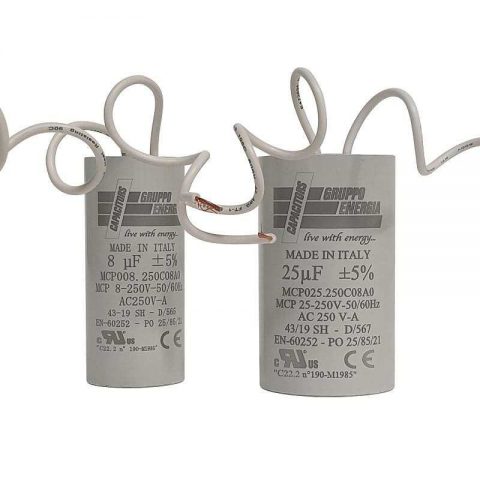 55+5 MFD Uf 370 440 VAC Round Dual Run Capacitor 55/5 A/C Part 55