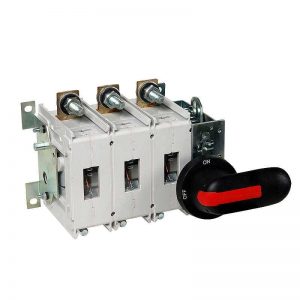 Load break switch for capacitor banks
